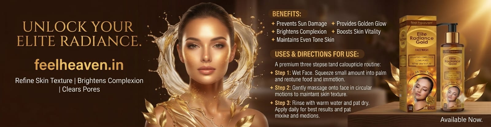 Feel Heaven Natural Care Banner 1