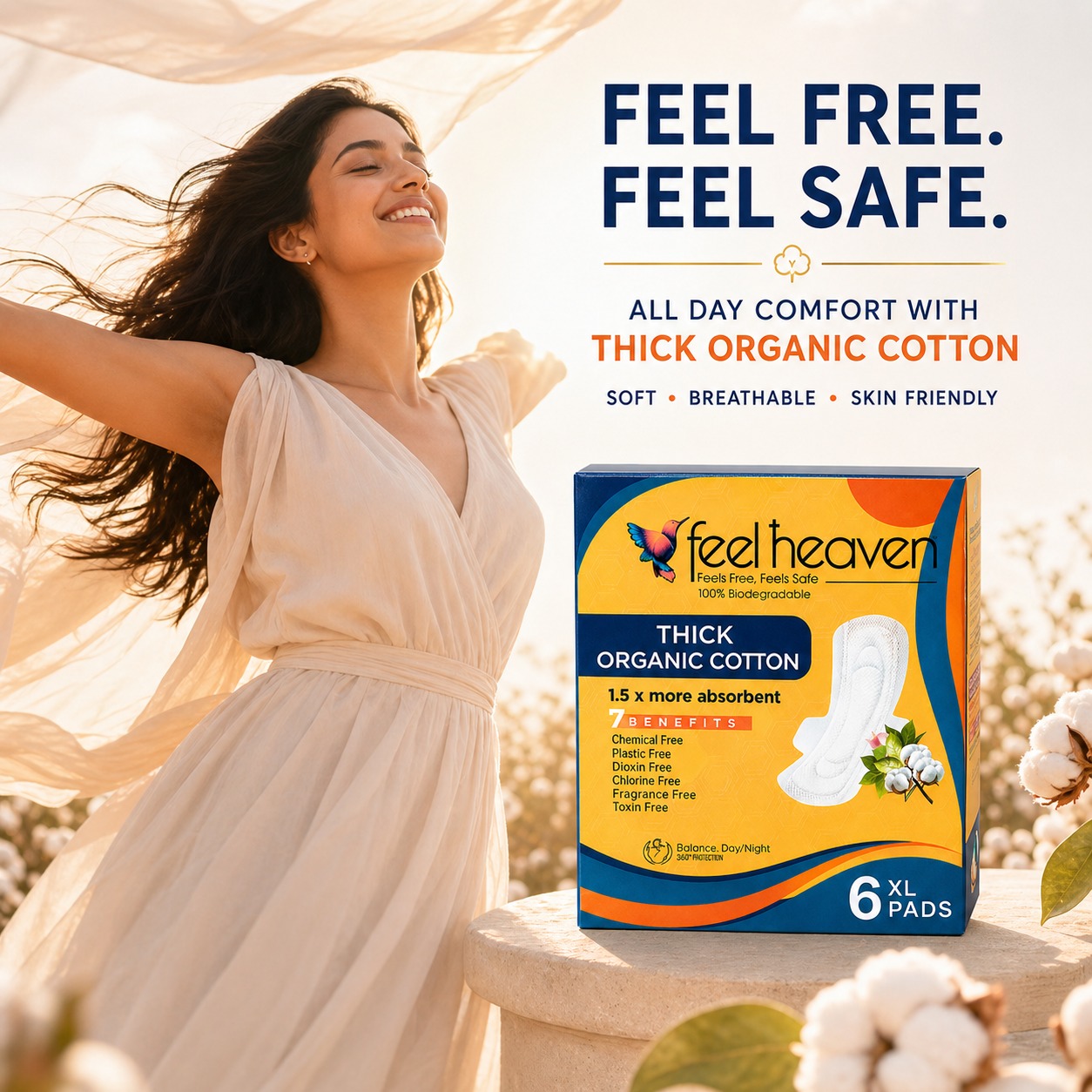 Feel Heaven Thick cotton